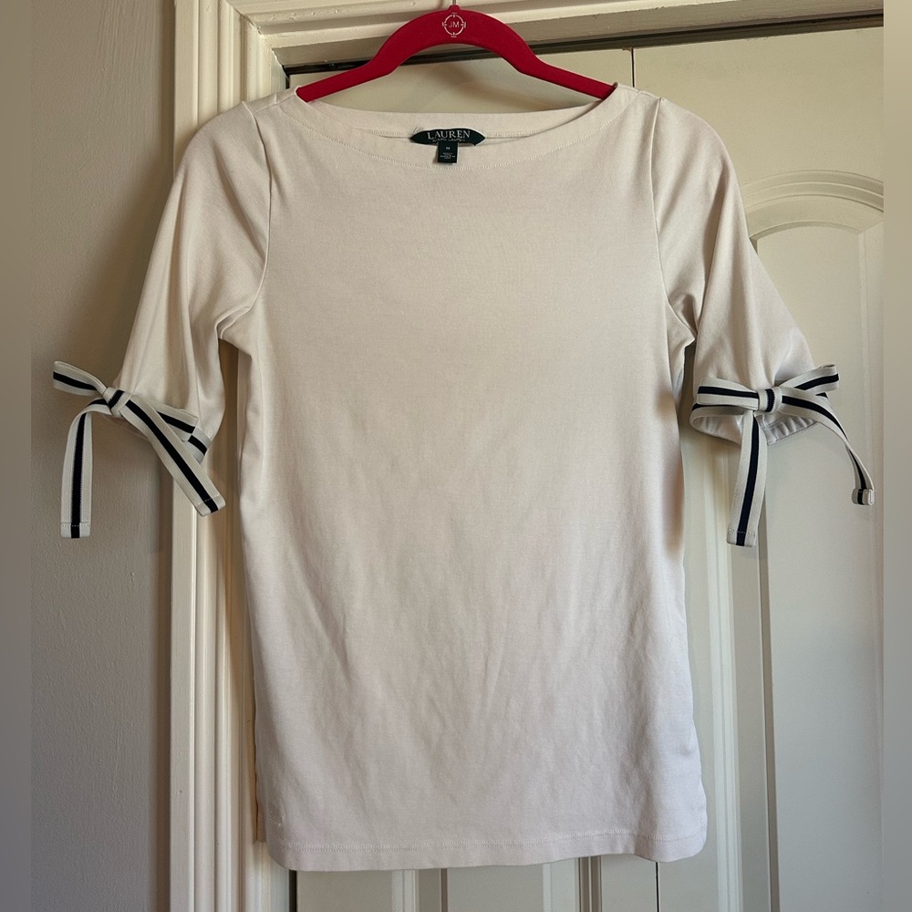 Lauren Ralph Lauren Bow Top